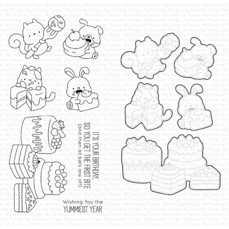 My Favorite Things Birthday Bites STAMP & DIE DUO