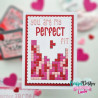 Carlijn Design Dies Graph Paper 5 mm Pixel Art