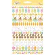 Doodlebug Design Bunny Hop Puffy Icons Stickers