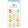Doodlebug Design Colored Eggs Shape Sprinkles