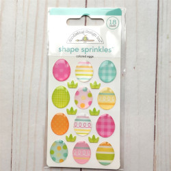 Doodlebug Design Colored Eggs Shape Sprinkles