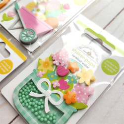 Doodlebug Design Blooming Basket Shaker-Pops