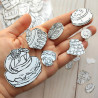 Aall & Create Ephemera Die-cuts Iced Delights 60 101pz