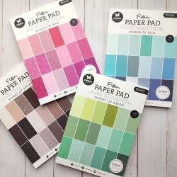 StudioLight Essentials A5 Pattern Paper Pad Shades Of Green