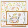 Nellie's Choice Clearstamp Gnome with Easter Basket