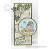 Nellie's Choice Clearstamp Easter Gnome