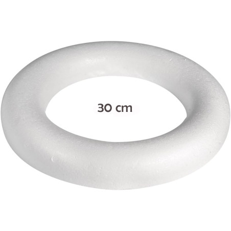 Semicerchio polistirolo 30 cm