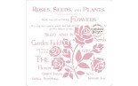 Florileges Stencil JARDIN DE ROSES