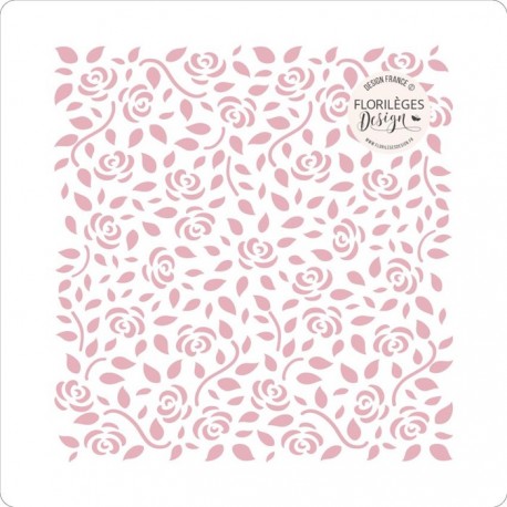 Florileges Stencil ROSETTES