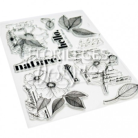 Florileges Clear Stamp LOVE NATURE