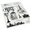 Florileges Clear Stamp BONJOUR PARIS