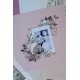 Florileges Kit Carte Monocolore LA VIE EN ROSE 30x30cm