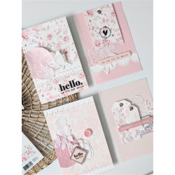 Florileges Clear Stamp LA VIE EN ROSE