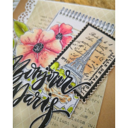 Florileges Timbro montato CARNET BOTANIQUE