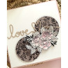 Florileges Timbro montato BULLE DE DENTELLE