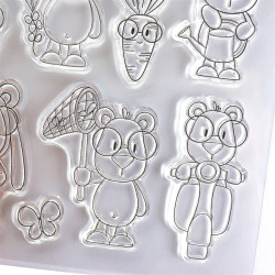 Mr. Lemon Spring Clear Stamp