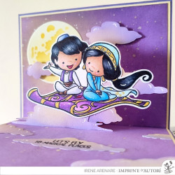 Fustelle Cut-Mi 88508-CML-B Aladdin & Jasmine