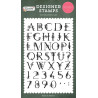 Carta Bella Floral Alphabet Designer Stamps