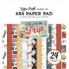 Echo Park Let's Take The Trip Paper Pad 15x15cm