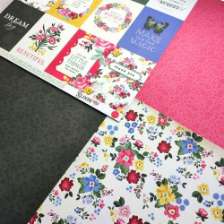 Carta Bella Bloom Paper Pad 30x30cm