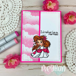 C.C. Design On The Land Clear Stamp