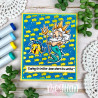 C.C. Design On The Land Clear Stamp