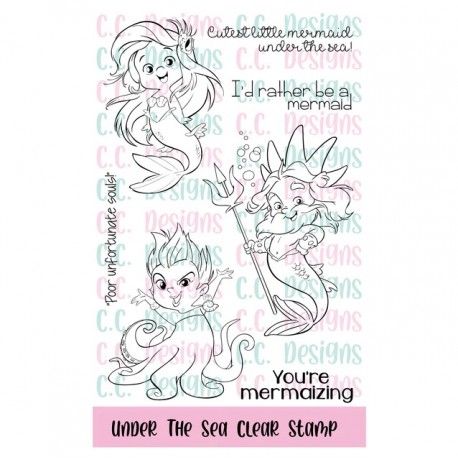 C.C. Design Under The Sea Clear Stamp