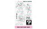C.C. Design Game Over Clear Stamp
