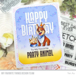 My Favorite Things Birthday Vibes Die-namics