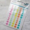 Simple Stories Just Beachy Glitter Enamel Dots