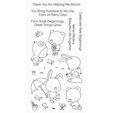 My Favorite Things You Bring Sunshine Clear Stamps