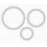 My Favorite Things Stitched Eyelet Lace Circle STAX Die-namics
