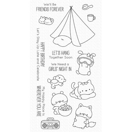 My Favorite Things Girls' Night In Clear Stamps