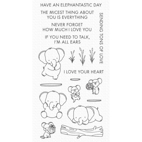 My Favorite Things Ear for You Clear Stamps