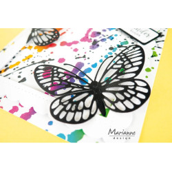 Marianne Design Mask Stencil Tiny's Spilled Paint