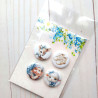 LemonCraft Cotton Candy Boy Buttons 4pz