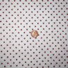 Pannolenci Bianco a Pois Rossi