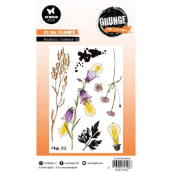 StudioLight Botanical Elements Grunge Stamps
