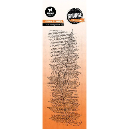StudioLight Fern Background Grunge Stamps