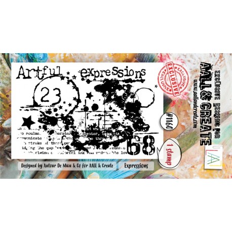 AALL & Create Stamp Set A8 1160 Expressions