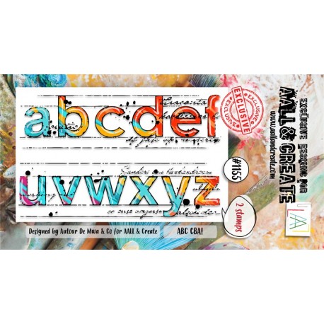 AALL & Create Stamp Set A8 1155 ABC CBA