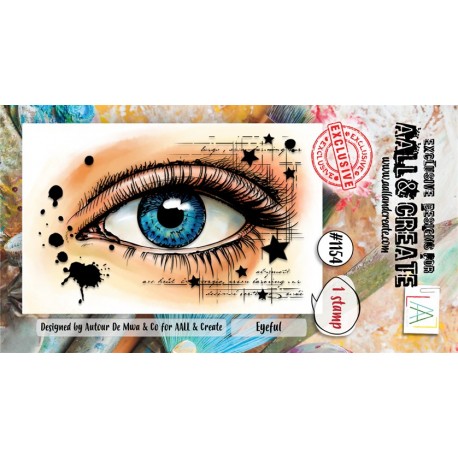 AALL & Create Stamp Set A8 1154 Eyeful