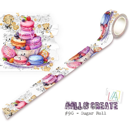 AALL & Create Washi Tape 096 Sugar Roll