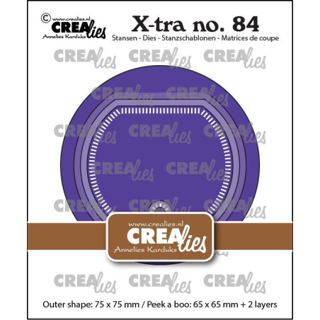Crealies X-tra Dies No. 84 Peek a Boo Circle