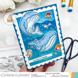 Mama Elephant ME AND MY WHALE CREATIVE CUTS