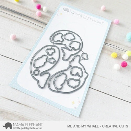 Mama Elephant ME AND MY WHALE CREATIVE CUTS