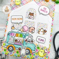 Mama Elephant LITTLE AGENDA ICE CREAM CREATIVE CUTS