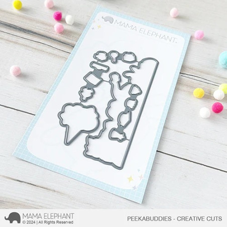 Mama Elephant PEEKABUDDIES CREATIVE CUTS