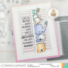 Mama Elephant PEEKABUDDIES Clear Stamp