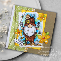 Woodware Craft Collection The Gardener Clear Stamps